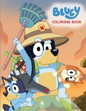 Bluey Coloring Book: Big Simple Coloring