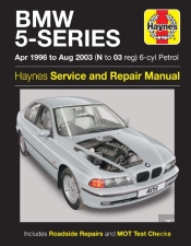 Bmw 5-Series 6-Cyl Petrol (April 96 - Aug 03) Haynes Repair Manual