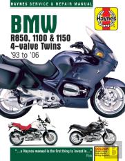 Bmw R850, 1100 & 1150 4-Valve Twins (93 - 06) Haynes Repair Manual
