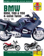 Bmw R850, 1100 & 1150 4-Valve Twins (93 - 06) Haynes Repair Manual