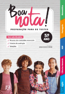 Bertrand.pt - Boa nota! Preparação para os Testes - 5.º Ano