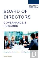 Board Of Directors Governance & Rewards