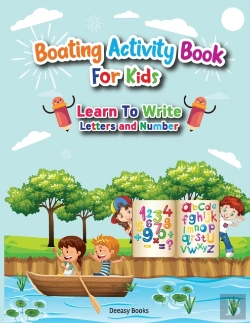 Bertrand.pt - Boating Activity Book For Kids-Learn To Write Letters And Number