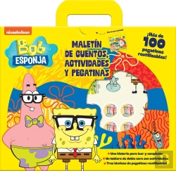 Bertrand.pt - Bob Esponja Maletin De Cuentos Actividades Y Pegatinas
