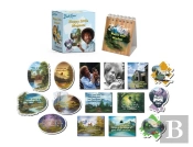 Bob Ross: Happy Little Magnets