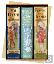 Bodleian: Book Spines Boys Sports Greeting Card Pack