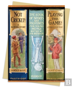 Bertrand.pt - Bodleian: Book Spines Boys Sports Greeting Card Pack