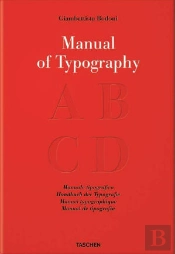 Bodoni, Manual of Typography - Manuale tipografico (1818)