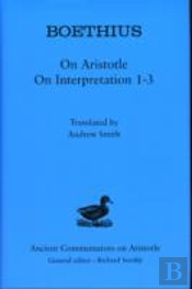 Boethius On Aristotle On Interpretation