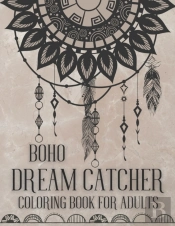 Boho Dream Catcher Coloring Book For Adults