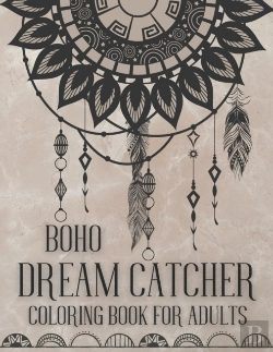 Bertrand.pt - Boho Dream Catcher Coloring Book For Adults