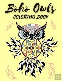 Bertrand.pt - Boho Owls Coloring Book