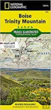 Boise, Trinity Mountain Map