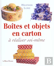 Boites Et Objets En Carton A Realiser Soi-Meme