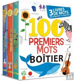 Bertrand.pt - Boitier - Mes 100 Premiers Mots - 3 Livres De Mots