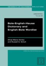 Bole-English-Hausa Dictionary And English-Bole Wordlist