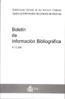 Boletin De Informacion Bibliografica Nº 1 Y 2 De 2004