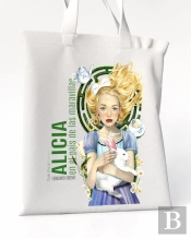 Bolsa Alicia En El Pais De Las Maravillas