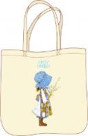 Bolsa Beige Muñeca Azul Holly Hobbie