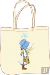 Bolsa Beige Muñeca Azul Holly Hobbie