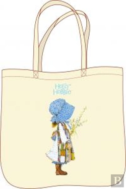 Bertrand.pt - Bolsa Beige Muñeca Azul Holly Hobbie