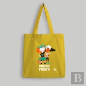 Bolsa De Tela Chicas Pirata - Amarillo