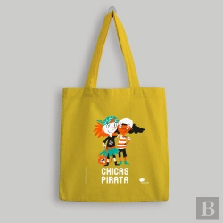 Bertrand.pt - Bolsa De Tela Chicas Pirata - Amarillo