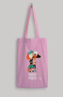 Bolsa De Tela Chicas Pirata - Rosa