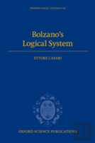 Bolzano'S Logical System