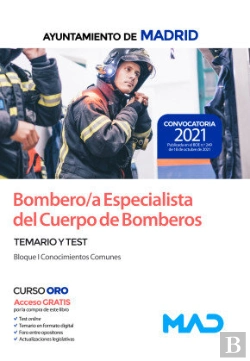 Bertrand.pt - Bombero/A Especialista Del Cuerpo De Bomberos Del Ayuntamiento De Madrid. Bloque I Conocimientos Com