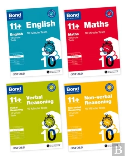 Bertrand.pt - Bond 11+ 10 Minute Tests 10-11+ Years Pack: Ready For The 2026 Exam (For Gl Assessment & Other 11 Plus Exams)