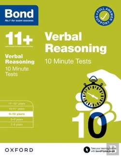 Bertrand.pt - Bond 11+ 10 Minute Tests Verbal Reasoning 9-10 Years: For 11+ Gl Assessment And Entrance Exams