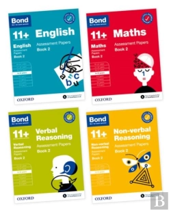 Bertrand.pt - Bond 11+: Assessment Papers Book 2: 9-10 Yrs Bundle: English, Maths, Verbal Reasoning, Non-Verbal Reasoning (For Gl Assessment & Other 11 Plus Exams)