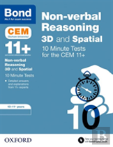 Bond 11+ Cem 3d Non-Verbal Reasoning 10 Minute Tests (Now Cambridge Select Insight)