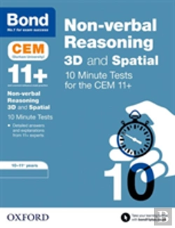 Bertrand.pt - Bond 11+ Cem 3d Non-Verbal Reasoning 10 Minute Tests (Now Cambridge Select Insight)