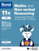 Bond 11+: Maths & Non Verbal Reasoning: Assessment Papers