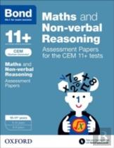 Bond 11+: Maths & Non Verbal Reasoning: Assessment Papers