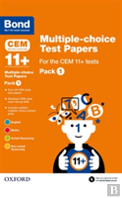Bertrand.pt - Bond 11+ Multiple-Choice Test Papers For The Cem 11+ Tests Pack 1: Ready For The 2025 Cambridge Select Insight Exam