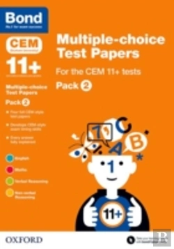 Bertrand.pt - Bond 11+ Multiple-Choice Test Papers For The Cem 11+ Tests Pack 2: Ready For The 2025 Cambridge Select Insight Exam