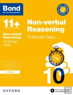 Bertrand.pt - Bond 11+ Non-Verbal Reasoning 10 Minute Tests With Answer Support 8-9 Years (For Gl Assessment & Other 11 Plus Exams)