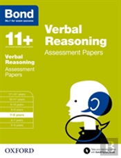 Bond 11+: Verbal Reasoning: Assessment Papers