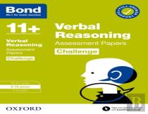 Bond 11+ Verbal Reasoning Challenge Assessment Papers 9-10 Years (For Gl Assessment & Other 11 Plus Exams)