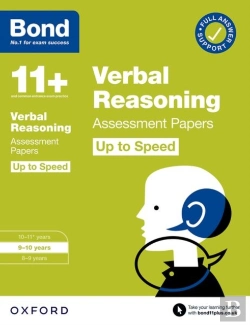Bertrand.pt - Bond 11+ Verbal Reasoning Up To Speed Assessment Papers With Answer Support 9-10 Years (For Gl Assessment & Other 11 Plus Exams)
