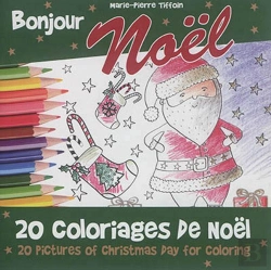 Bertrand.pt - Bonjour Noël ; 20 Coloriages De Noël