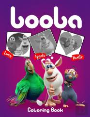 Booba Lines Spirals Hearts Coloring Book