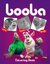 Booba Lines Spirals Hearts Coloring Book