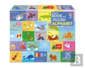 Book And Jigsaw Alphabet