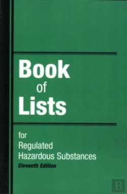 Bertrand.pt - Book Of Lists For Regulated Hazardous Substances