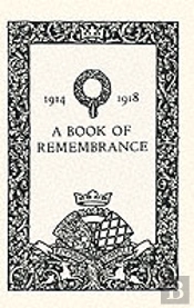 Book Of Remembrance 1914-1918