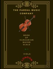 Book   Of    The  Hungarian Major  Scale  N-1    Viola